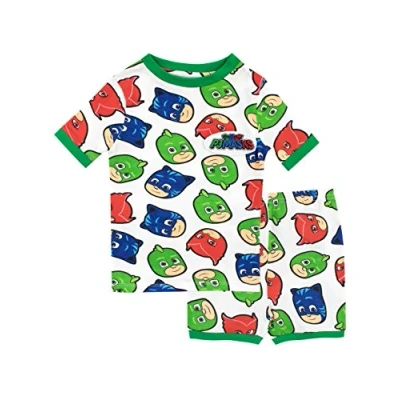 Bild av PJ MASKS Pojkar Pyjamas Kattpojken Ugglis Gecko Flerfärgad 128