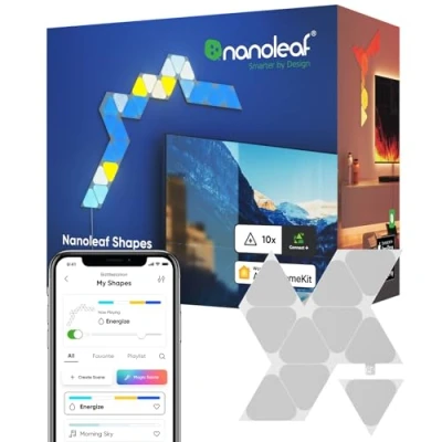 Bild av Nanoleaf Shapes Triangles Mini Expansion Pack 10 Panels