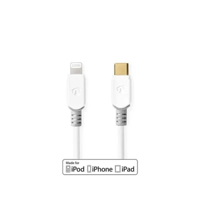 Bild av NEDIS Kabel Lightning USB C 2m vit