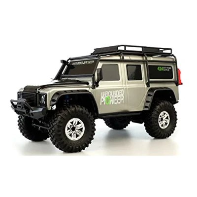 Bild av Amewi 22528 RC Dirt Climbing Pioneer SUV Crawler 4WD 1:10 RTR inklusive fjärrkontroll, batteri och laddare, silver