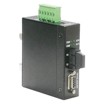 Bild av ROLINE 21131141 industriomvandlare RS232 multimode glasfiber SC svart