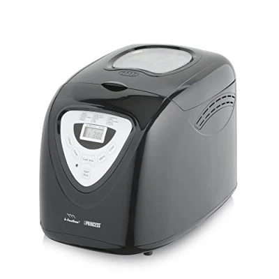 Bild av Princess 152009 Brödbakningsmaskin, 15 Program Och Glutenfri Bakprogram, Upp Till 900 Gram Brödvikt, 600 Watts Effekt, Timer Varmhållningsfunktion, Svart