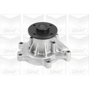 Bild av GRAF PA827 Pompe à eau avec joint d&#039;étanchéite mécanique Métal pour système dentrainement courroie trapézoïdale nervures TOYOTA: Yaris I 3/5 portes