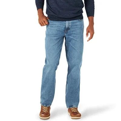 Bild av Lee Legendarisk avslappnad passform Jean herr Jeans, True Blue, 33W / 30L