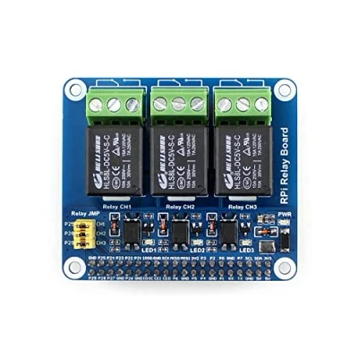 Bild av Waveshare Raspberry Pi Power Relay Board Expansion Module for A+/B+/2B/3B
