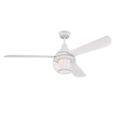 Bild av Westinghouse Lighting Graham Takfläkt med Lampa, Vit, 132 x 47 cm