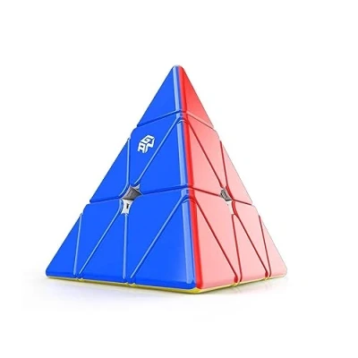 Bild av GAN Pyraminx Rubix Kub Piramid, Magnetisk Speed Magic Cube Pussel Stickerless Triangle (36 Magneter, Standard)