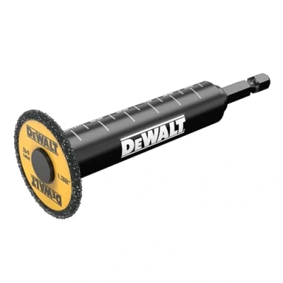 Bild av DeWALT DT20563 QZ, 1 styck, Polyvinylklorid (PVC), Hexagonal, Svart, Gul, 25,4 / 4 mm (1 4), 3,4 cm