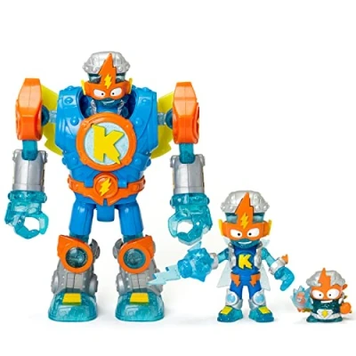 Bild av SUPERTHINGS RIVALS OF KABOOM Superbot Kazoom Power Articulated robot with combat accessories, exclusive 1 x Kid and SuperThing