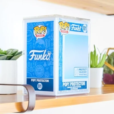 Bild av Funko POP! Premium skyddande displayfodral för Vinylfigurer samlingsbruk hållbar, kristallklar och stapelbar förvaring