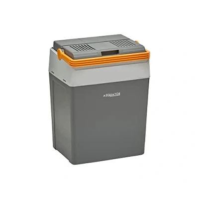 Bild av Aequator Bärbart kylskåp, bärbar termoelektrisk kylbox, 28 liter, 12 V och 230 för bil, kylbox med kyl varmhållningsfunktion, båt camping, uttag