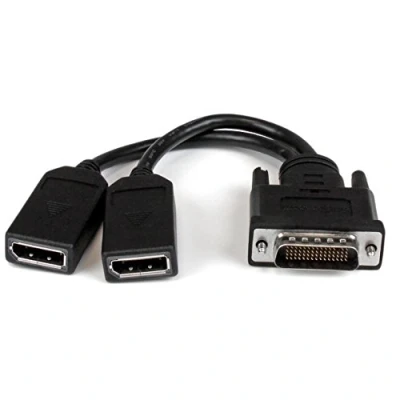 Bild av StarTech.com LFH 59 Male to Dual Female DisplayPort D
