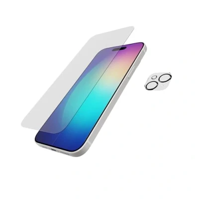 Bild av Tech21 Impact Glass SET Screen/Camera iPhone 15 Plus