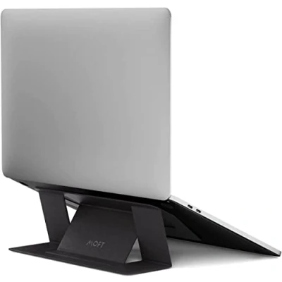 Bild av MOFT Laptopstativ, osynligt smalt justerbart laptopstativ för skrivbordet, bärbart stativ bärbara datorer upp till 16 tum, svart
