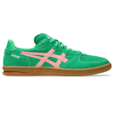 Bild av Asics Sportstyle Skyhand OG Unisex Sneakers, Storlek: 45, Cilantro/grapefruit Viltskinn/mocka