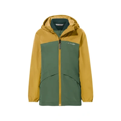Bild av VAUDE 3 i 1 jacka för barn Escape utomhusjacka vattentät och vindtät med avtagbar fleece innerjacka ventilerande dubbeljacka perfekt vardag fritid
