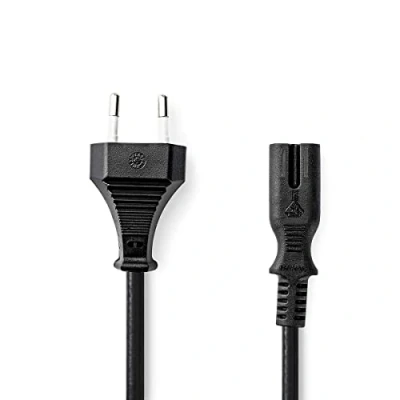 Bild av Nedis power cable Europlug to IEC 60320 C7 2 m