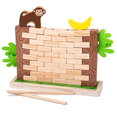 Bild av Bigjigs Wooden Children&#039;s Game Jungle Crash