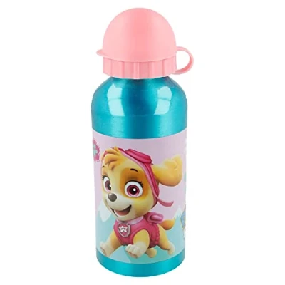 Bild av Paw Patrol Skye Everest Barnflaska i aluminium Barnvattenflaska för barn Återanvändbar vattenflaska 400 ml