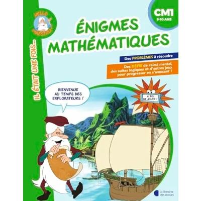 Bild av Enigmes mathématiques CM1: Bienvenue au temps des explorateurs !