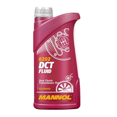 Bild av MANNOL MN8202 1 Huile Boite Automatique ATF DCT jaune VOLKSWAGEN: CADDY 4 Kasten, Golf 5, Touran I, FORD: Galaxy Mk3 MPV, C Max 2, Mondeo 5 Kombi