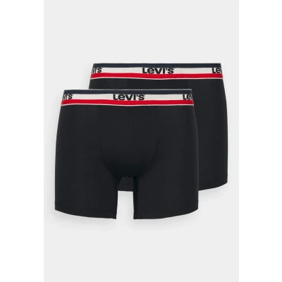 Bild av Levi&#039;s MEN LOGO Boxer Brief 2 PACK Underkläder, Storlek: Medium, Black