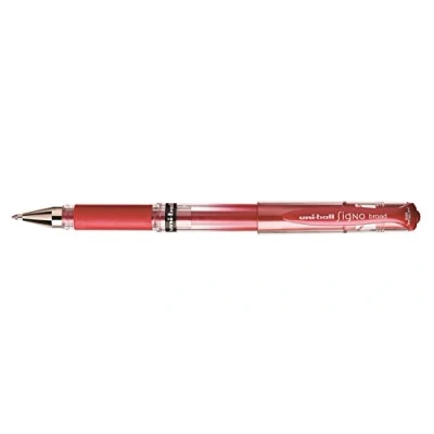 Bild av uni ball 146822 1,0 mm &quot;Signo Um 154&quot; gelpenna röd metallisk