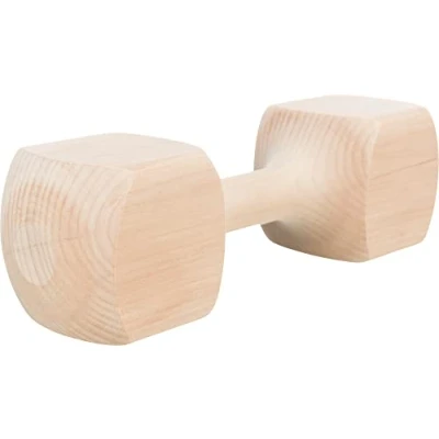Bild av Trixie Wooden retrieving dumbbell angular 25 cm approx. 650 g