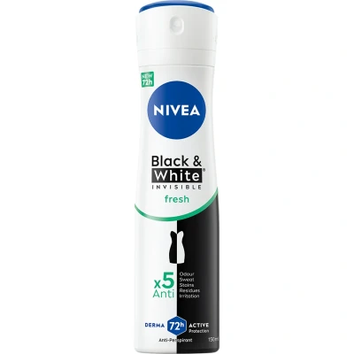 Bild av NIVEA Black &amp; White Fresh Spray 150 ml