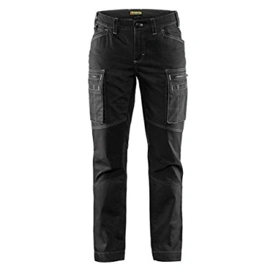 Bild av SERVICEBYXA 7159 1142 STRETCH DAM SVART C38 Beijerbygg Byggmaterial