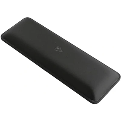 Bild av Glorious Gaming Padded Keyboard Wrist Rest (Kompakt, 25 mm tjockt) Fransfria sydda kanter, slät tygyta, halkfri gummibas, medelhög fasthet, 300 x 100 Black Stealth