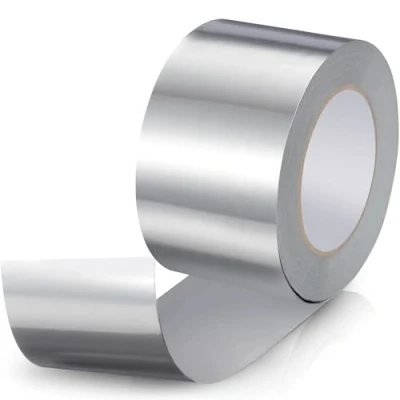 Bild av PUWOWYE Aluminiumtejp, vattentät och värmebeständig tätningstejp för reparation av metallytor, hög temperatur självhäftande tejp ångspärr (50 mm x 10 m)