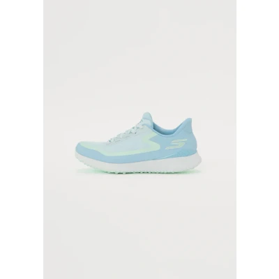 Bild av Skechers Performance GO Flight Golfskor, Storlek: 36, Light blue/white trim Textil/syntet