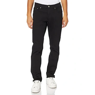 Bild av BRAX Feel Good herrbyxor Cooper normal passform, stretch, midja bomull, bomullsstretch, 1 Perma Black Nos, 34W x 34L