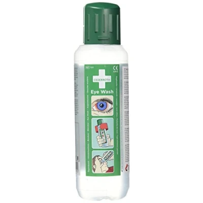 Bild av Cederroth ögondusch, ögonflaska, ögontvätt, integrerad ögonmuskler, 2 x 500 ml