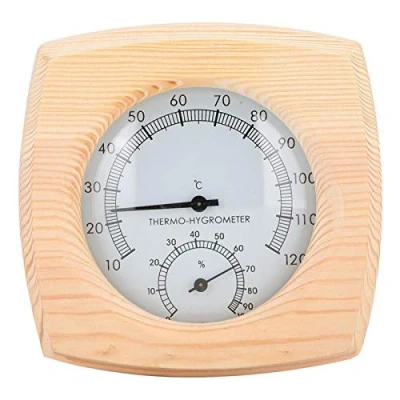 Bild av Bastutermometer, Basturum Digital Hygrometer Inomhus termometer Luftfuktighetsmätare för badrums svettströmrum