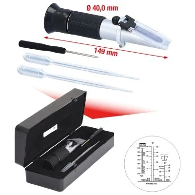 Bild av Frostskydds /batterisyreprovare (refraktometer) KS TOOLS 550.1290