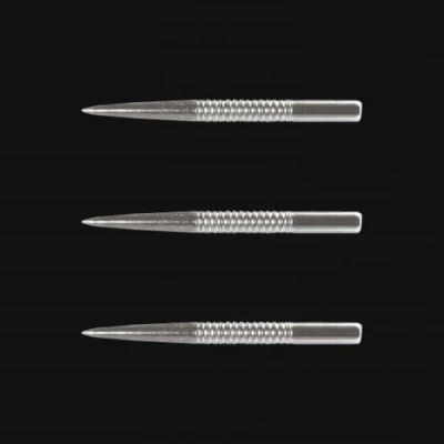 Bild av WINMAU Ringad silvereffekt steeltip dart poäng 1 set per förpackning (totalt 3 poäng)