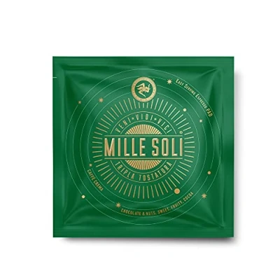 Bild av MilleSoli Caffè Crema E.S.E Pads 50 stycken vardera 7 g traditionell tredubbel rostning för hand med perfekt kräm och särskilt syrafattiga