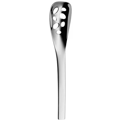 Bild av WMF Nuova Serveringssked perforerad 16 cm, olivsked, locksked, Cromargan polerat rostfritt stål, diskmaskinssäker