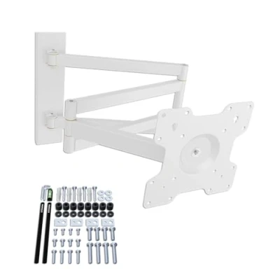 Bild av XTRARM Axis XL 108,5cm TV väggfäste vridbart tiltroterat, upp till 25 kg, VESA 200x200 vit