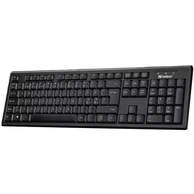Bild av Sandberg USB Wired Office Keyboard Tangentbord Nordisk Svart