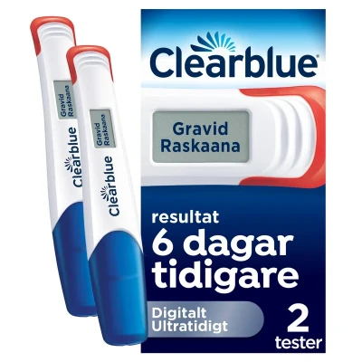Bild av Clearblue Digitalt Ultratidigt Graviditetstest 2 st