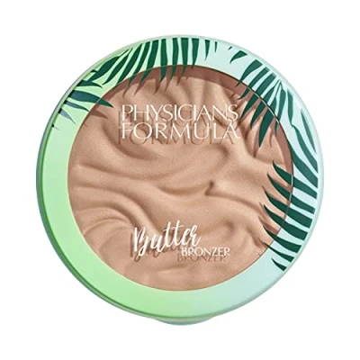 Bild av Physicians Formula Murumuru Butter Bronzer, Krämig Ansiktsbronzer med Ultrarik Berikad Provitaminer och Murumurusmör för en Silkeslen, Strålande Lyster, i Nyansen Light Bronzer