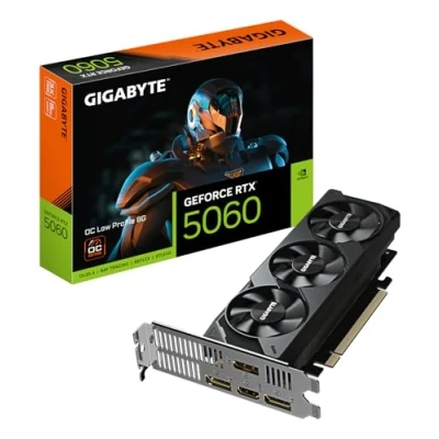 Bild av GIGABYTE GeForce RTX 5060 Low Profile OC 8GB GDDR7 RAM Grafikkort