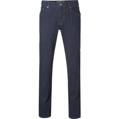 Bild av BRAX Feel Good herrbyxor Cooper normal passform, stretch, midja bomull, bomullsstretch, Mörkblå (Nos), 40W x 32L