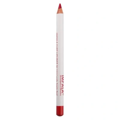 Bild av Flirt Matt Lip Liner Slitstark läppliner, vattentät 113 Caramel Apple Red