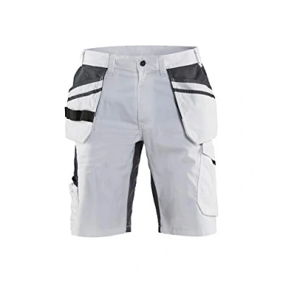 Bild av MÅLARSHORTS 1099 1330 STRETCH VIT/MÖRKGRÅ C64 Beijerbygg Byggmaterial