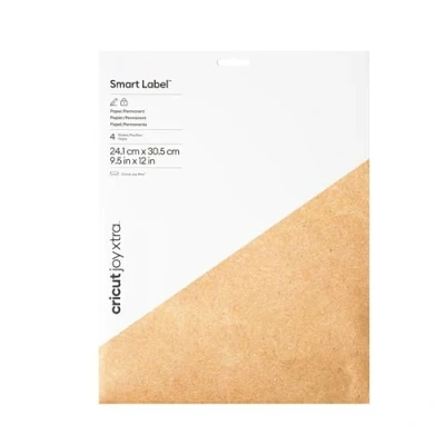 Bild av Cricut Joy Xtra™ Smart Label™ papper permanent (4 ct)
