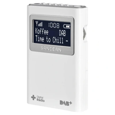 Bild av Sangean DPR 39 bärbar DAB digital radio vit